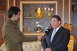 رئيس اتحاد غرف التجارة والصناعة لاقليم كوردستان يجري مقابلة مع قناة زاكروس الفضائية