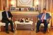 Dr. Khayat received the Consul General of Iran 